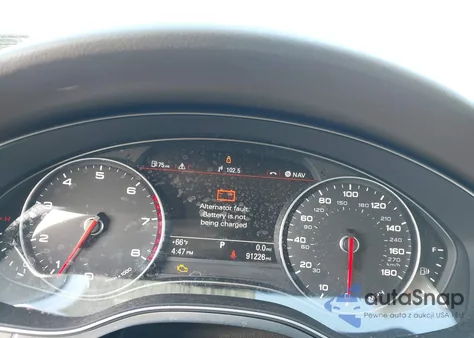 2012 Audi A6 3.0 Premium z USA, uszkodzony, nr VIN WAUGGAFC9CN145446